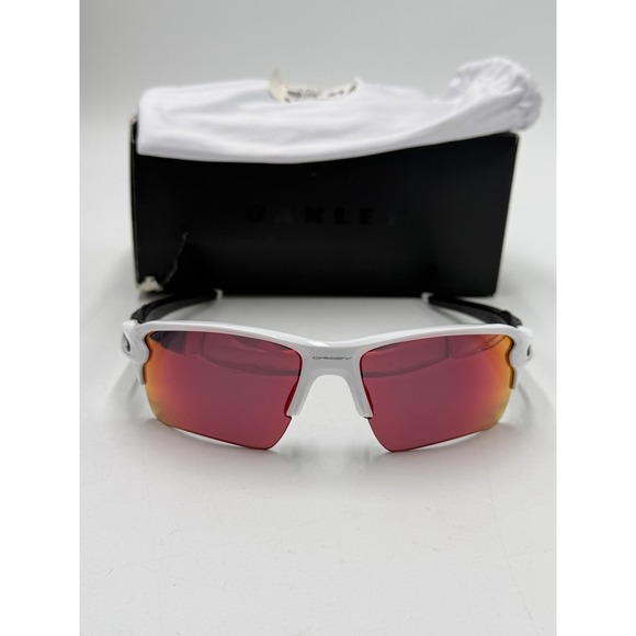 Oakley Other - Oakley FLAK 2.0 XL SUNGLASSES OO9188-03 Polished White W/ PRIZM Field Lens